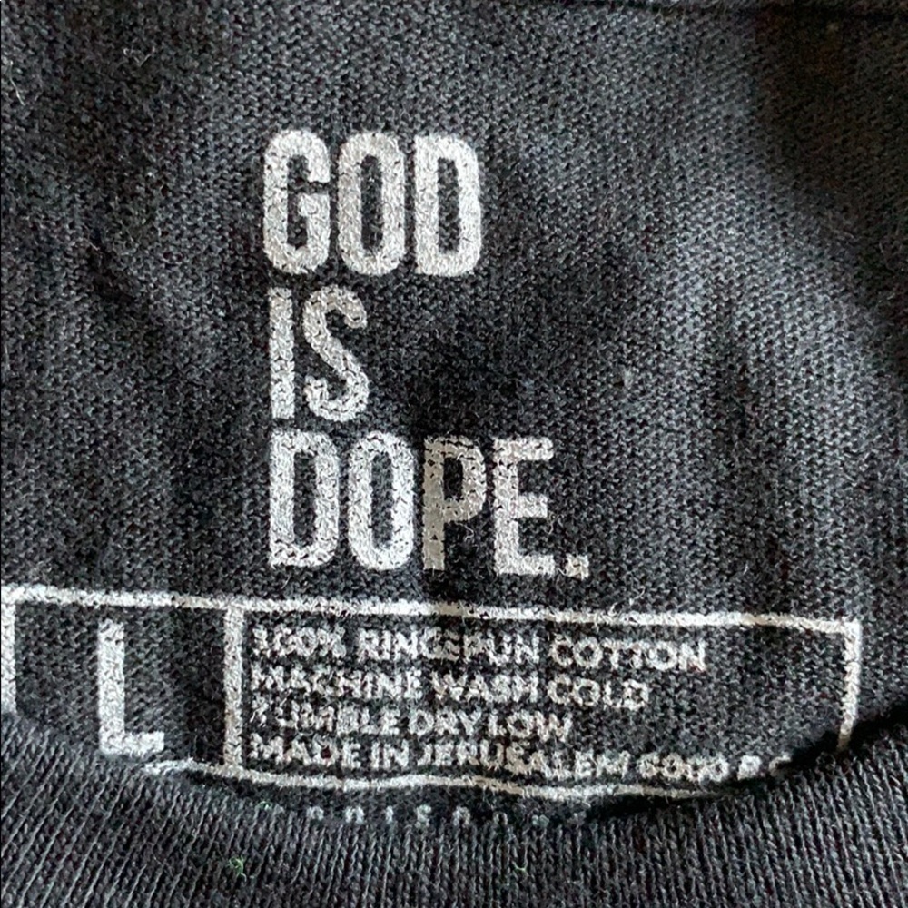 God is Dope. Tee shirt - Picture 4 of 4